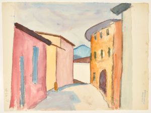 4_Hesse_Dorfgasse im Tessin_1921