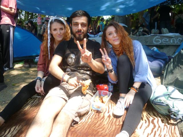 Emre: "We believe in democracy but our president does not!"