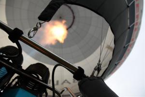 Und wenn die Urlaubskasse doch noch etwas hergibt: Vielleicht mal mit dem Heißluftballon hoch hinaus! 