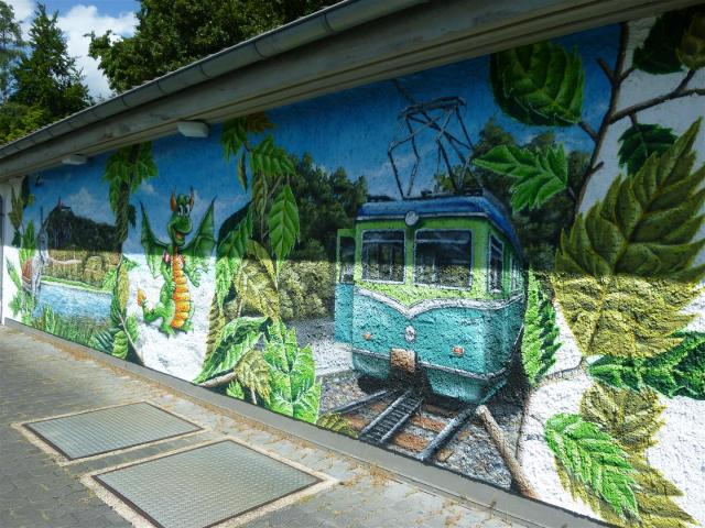 Welcome-Graffiti im Lemmerzbad!