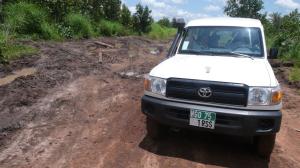 Auf schlammigen Pisten in den S++den.