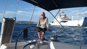 Sailing, Sardinia.