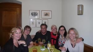 Visitors of our art festival in Randersacker, my home village.