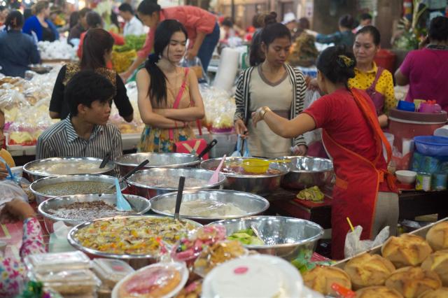Market, Siem Reap