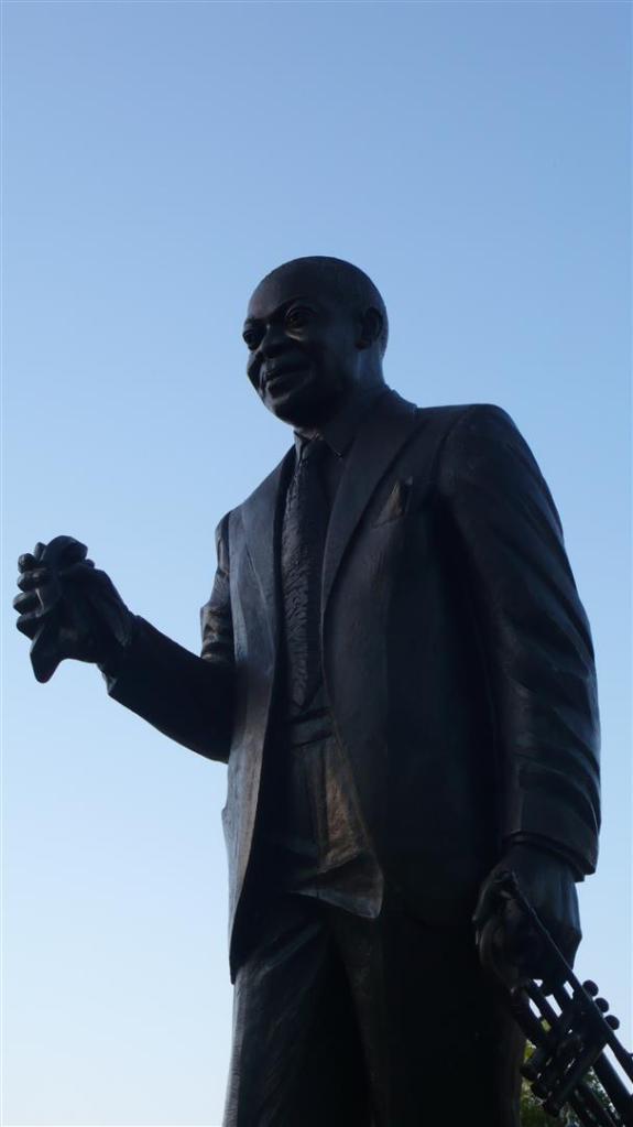 New Orleans berühmter Sohn: Louis Armstrong.