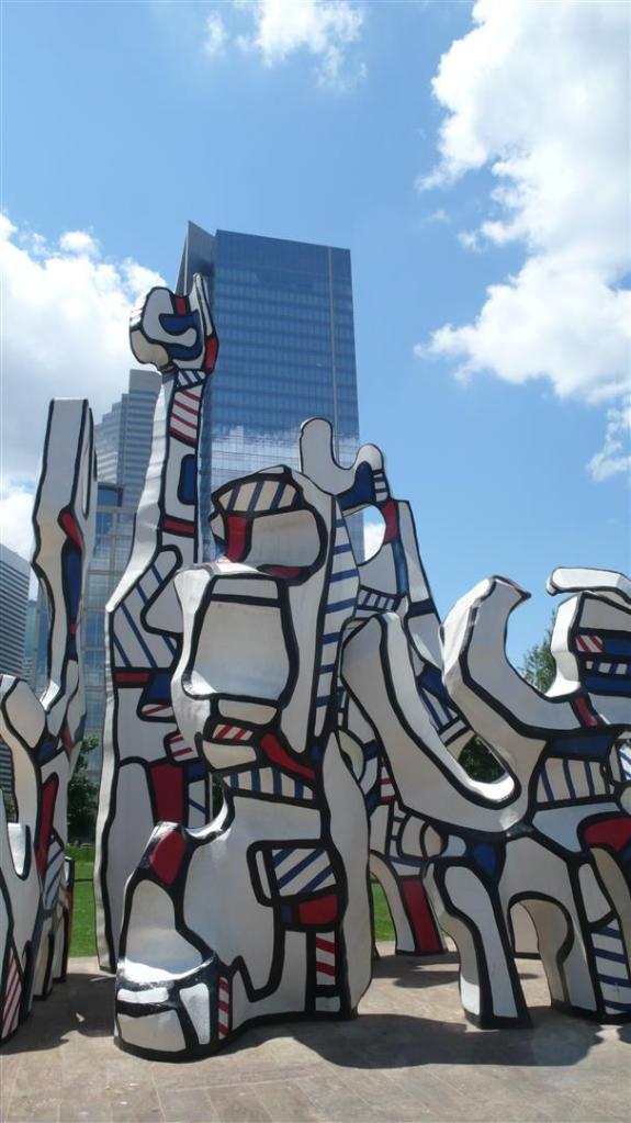 "Monument au Fantome" by Jean Dubuffet.