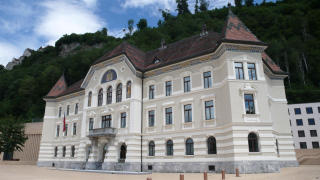 Regierungsgebäude in Vaduz
