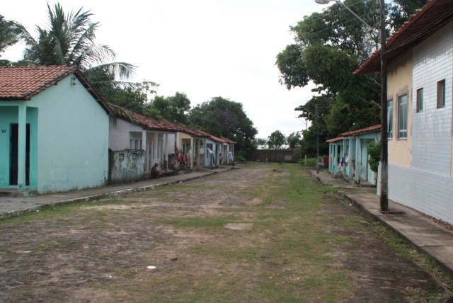 Eine Straße in Bom Fim.
