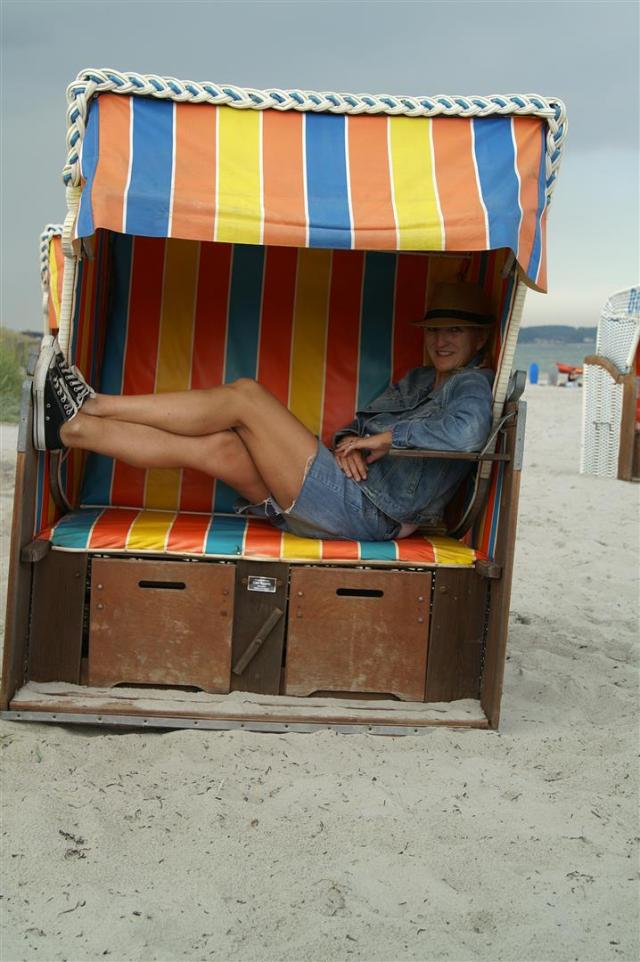 Das Sinnbild der Ostsee-Strände einst und jetzt: Der Strandkorb.