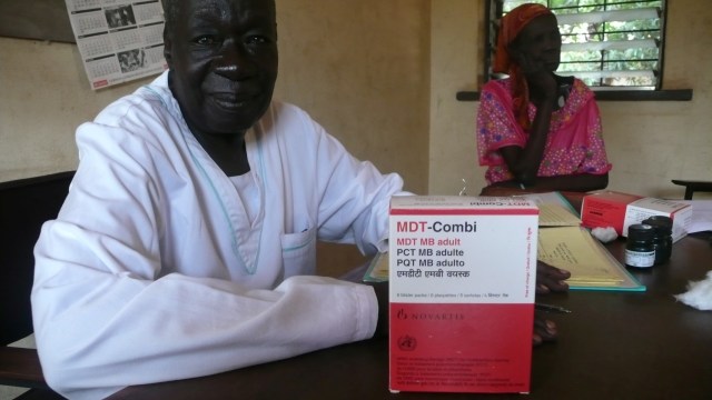 Medikamente für Leprakranke.