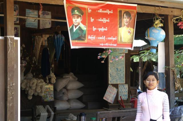 Die 21-jährige Nyo Nyo hofft auf Aung San Suu Kyi als neue Präsidentin.