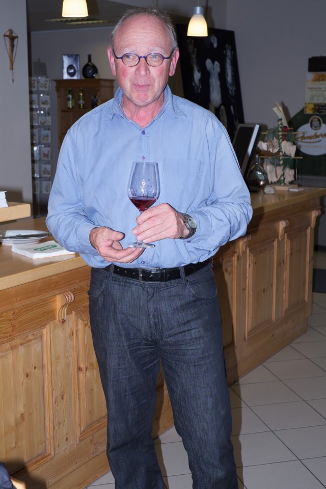 Kellermeister Franz Sauer