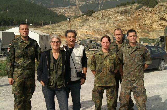 Active Fence Turkey, Kahramanmaraş. Patriot-Raketenabwehrsystem der Bundewehr./Visiting in Kahramanmaraş the Patriot missiles batteries of the Nato.