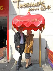 Daniel auf Spurensuche bei Madame Tussauds in Berlin.