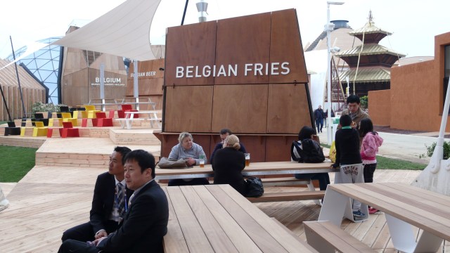 Nicht geöffnete Imbiss-Buden am Eröffnungstag!