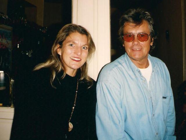 Ich traf Alain Delon Mitte der 1990er Jahre in Paris.