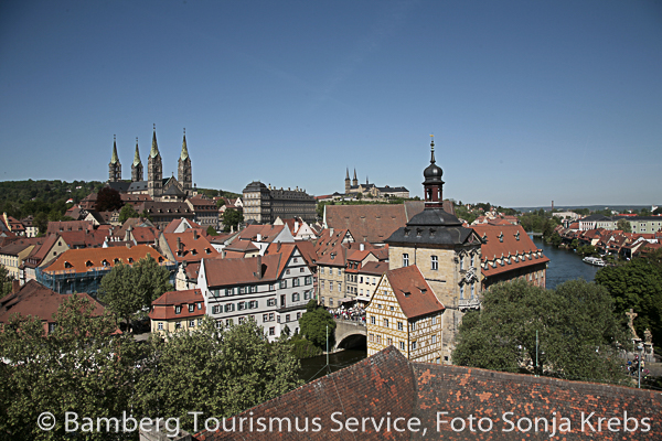 Bamberg Altstadtsilhouette (c) BAMBERG Tourismus Service, Foto Sonja  Krebs