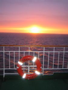 087 Hurtigrute Abendstimmung (Large)